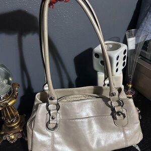 Giani Bernini Elegant Cream Handbag